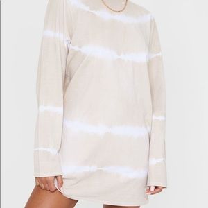 Brand new PLT tie dye T-shirt dress